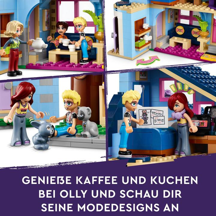 Actual product image LEGO 42620 Olly and Paisley's Family House (42620, LEGO Friends)