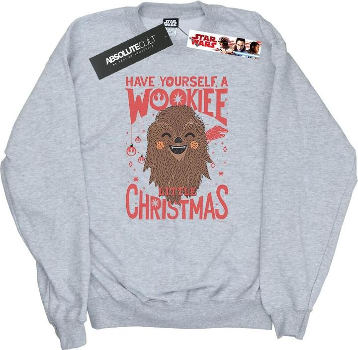 Immagine prodotto Star Wars Wookiee Little Christmas Felpa Donna (L)