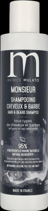 Produktbild Patrice Mulato Monsieur (200 ml, Flüssiges Shampoo)