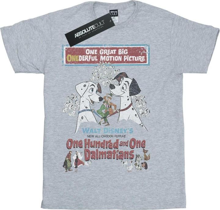 Produktbild Disney 101 Dalmatians Retro Poster TShirt Mädchen (140, 146)