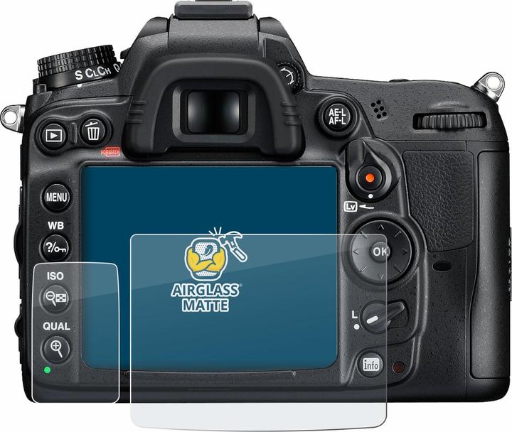 Actual product image BROTECT AirGlass Glass Matte (Screen protector, D7000)