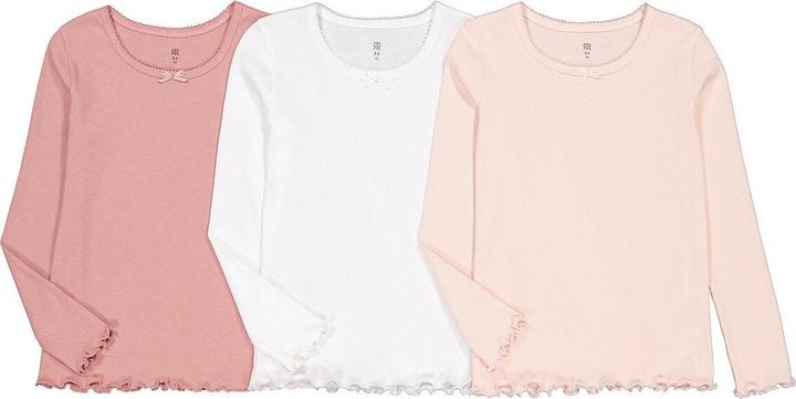 La Redoute Collections 3er-Pack Unterziehshirts aus Baumwolle