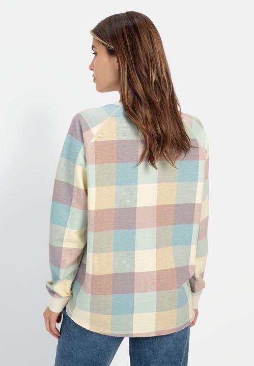 Produktbild Camel Active Sweatshirt mit Karomuster (M)