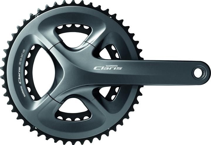 Produktbild Shimano Claris FC-R2000 Kurbelgarnitur 2x8-fach 50-34T (175 mm)