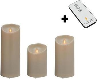Produktbild Luminara Indoor Outdoor Candle 3er Set inkl. Fernbedienung
