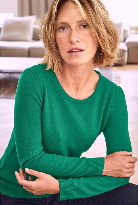 Produktbild Anne Weyburn Pullover mit rundem Ausschnitt (42)