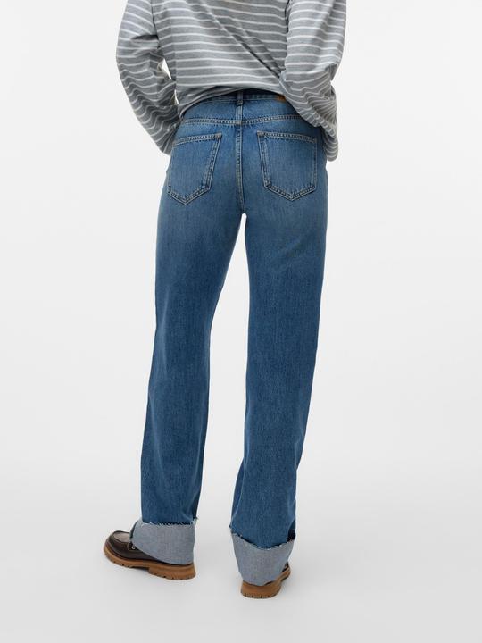 Actual product image Vero Moda VMALLISON Mid Rise Gerade geschnitten Jeans Straight-Fit (W27/L30)