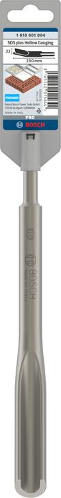 Actual product image Bosch Professional Zubehör PRO SDS plus Hollow Gouging Chisel, 22 x 250 mm (22 mm)
