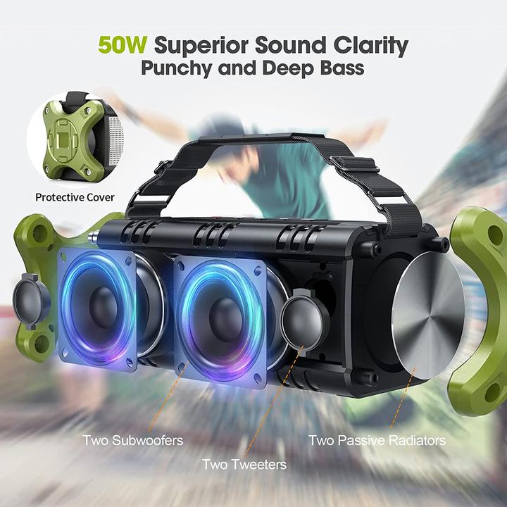 Produktbild W-king 50W Boombox (24 h, Netzbetrieb)