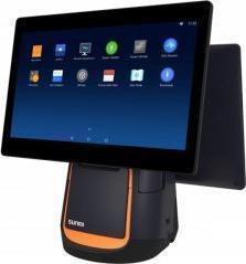 Sunmi T2s, 39,6cm (15.6"), VFD, Android, schwarz, orange Kassensystem, Retail, Touchscreen, kapazitiv,...