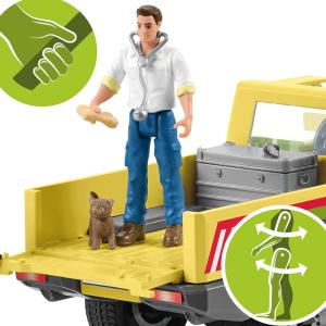 Actual product image Schleich Vet visit on the farm