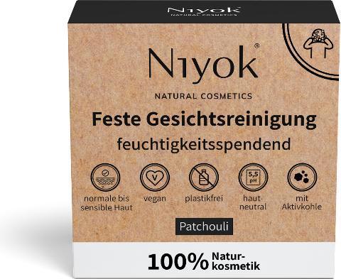 Produktbild Niyok Feste Gesichtsreinigung Patchouli 80 g (Seife)