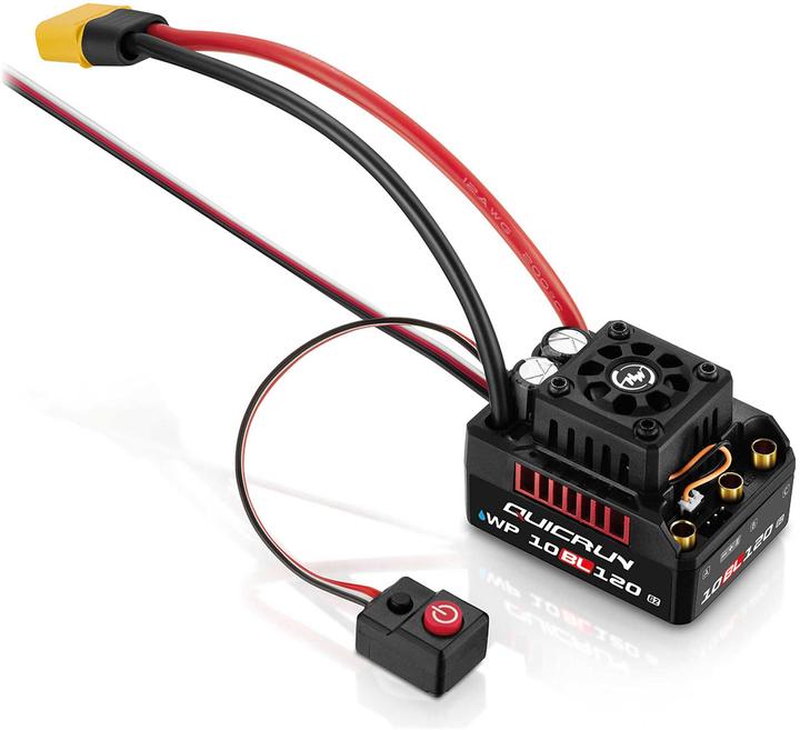 Immagine prodotto Hobbywing QuicRun WP10BL120 G2 Governatore senza spazzole 120A 2-4s