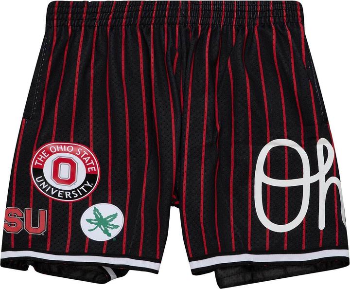 Actual product image Mitchell & Ness M&N NCAA Ohio State Hometown Basketball Shorts - S (S)
