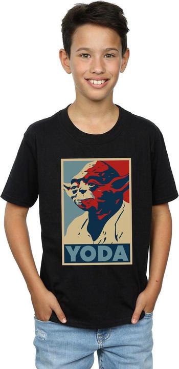 Immagine prodotto Star Wars Yoda Poster Maglietta Ragazzi (140, 146)