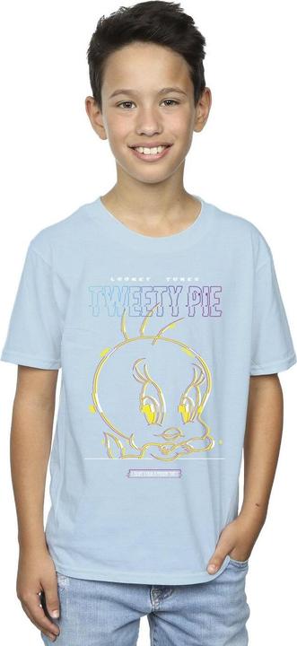 Immagine prodotto Looney Tunes Tweety Glitch Maglietta Ragazzi (140, 146)