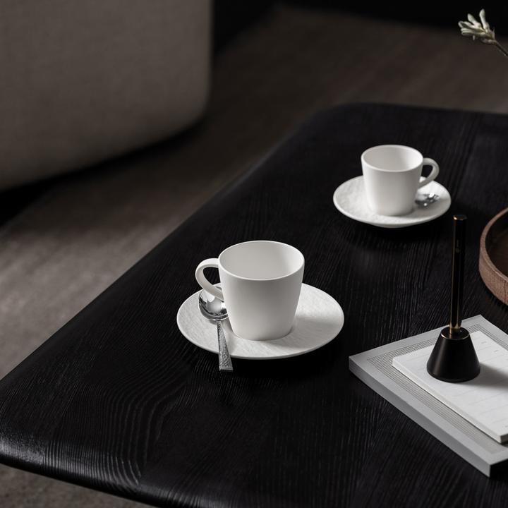 Image du produit Villeroy & Boch Soucoupe à café Manufacture Rock blanc (1 x)