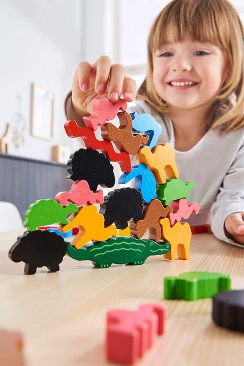 Produktbild Haba Tier auf Tier Das wackelige Stapelspiel (Deutsch)