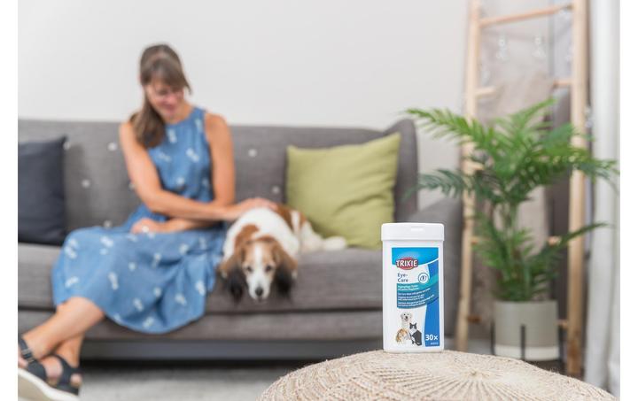 Produktbild Trixie Pflegetücher für die Augen (Hund, Katze)
