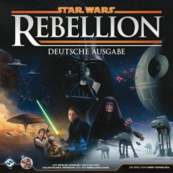 Image du produit FFG FFGD3002 - Star Wars : Rebellion, Jeu de plateau, jeu de base, 2-4 joueurs, 14 ans et + (édition DE) (Allemand)