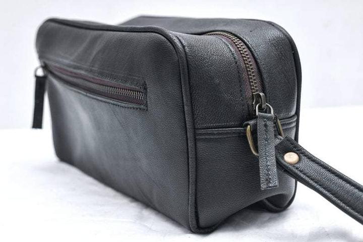 Actual product image Only-Bags.Store The Single Section Toiletry - Black