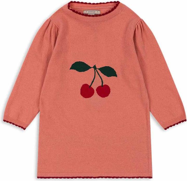 Actual product image Konges Slojd Alexa knitted dress Powder (122)