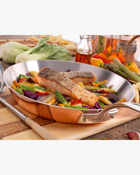 Actual product image Samuel Groves Copper frying pan (26 cm, Frying pan, Stainless steel, Copper)