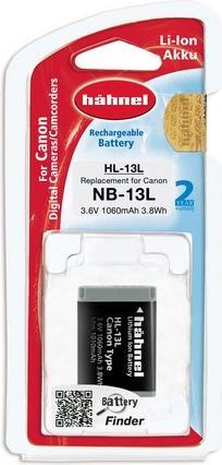 Actual product image Hähnel Replacement battery HL-13L, for Canon NB-13L (Rechargeable battery)