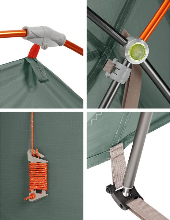 Produktbild Vaude Allround Chapel XT 2P (Tunnelzelt, 4.75 kg, 2 Personen)