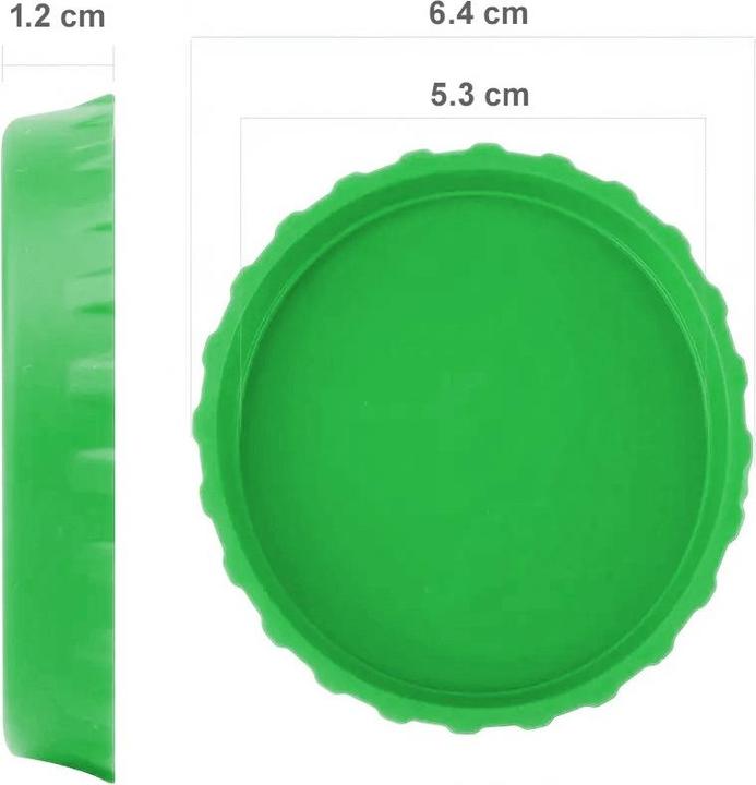 Produktbild ASMI Wiederverwendbarer Getränkedose Deckel, Dosen Abdeckung aus Silikon (1 x)