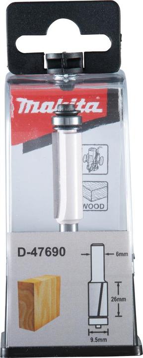 Image du produit Makita Fraise à affleurer 6mm