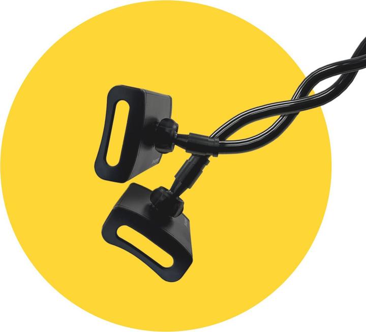 Produktbild Wozinsky long flexible phone and tablet holder black (WTHBK5)