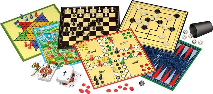 Actual product image Schmidt Spiele 300 game collection red (German)
