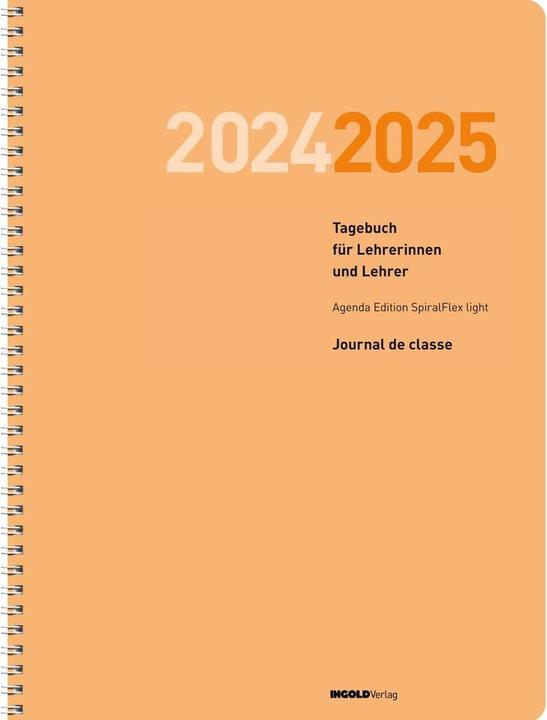 Produktbild Agenda Edition light Spiral Flex (23 x 30.5 cm, Deutsch, Englisch, Italienisch, Französisch)