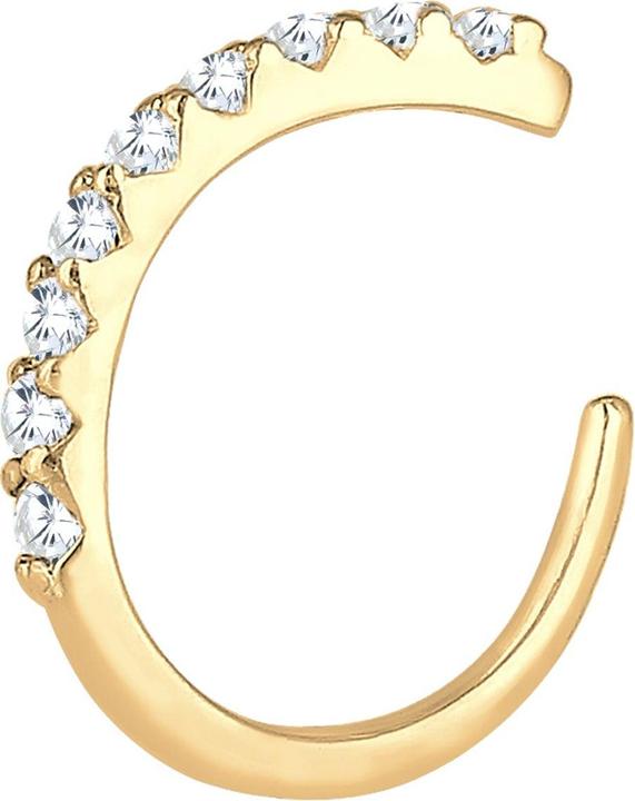 Actual product image Elli Single Earcuff Zirkona Kristalle (Sterling Silver)