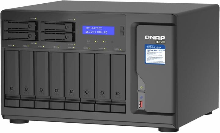 Produktbild QNAP TVS-h1288X-W1250-16G (0 TB)