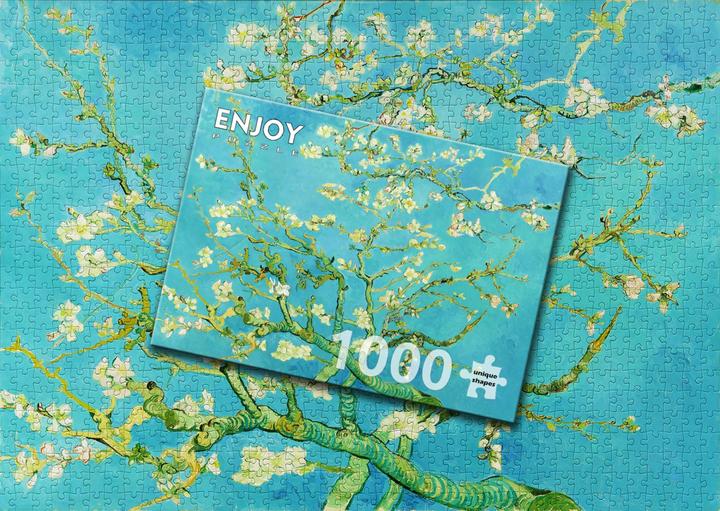 Productafbeelding Enjoy Puzzle ENJOY-1125 - Vincent Van Gogh: Amandelbloesem, legpuzzel, 1000 stukjes (1000 onderdelen)