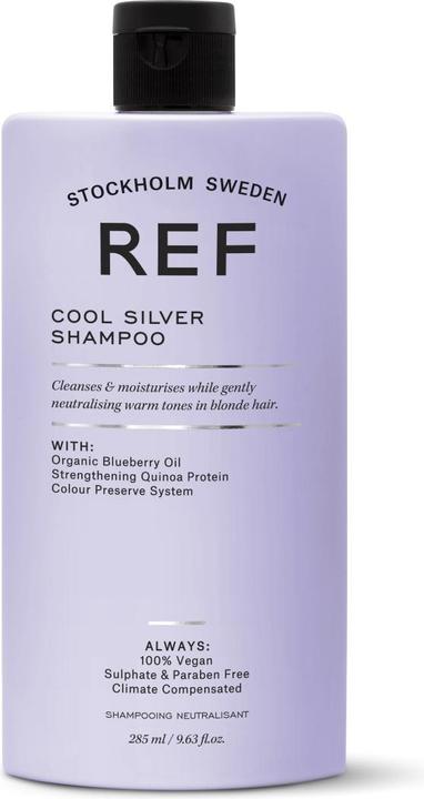 Actual product image Ref. Cool Silver (285 ml, Liquid shampoo)