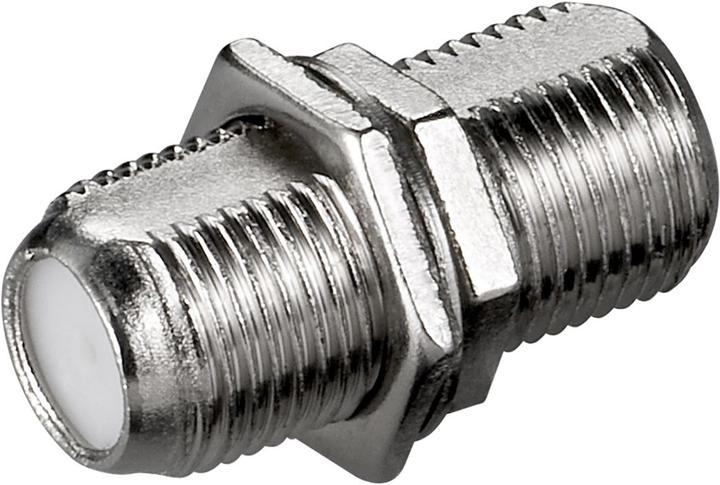 Produktbild Tecline F-Adapter Zum Verbinden von zwei Satellitenkabel