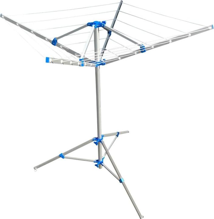 Produktbild ProPlus Wäschespinne mit Standfuss inkl. 3 Heringe (20 m)