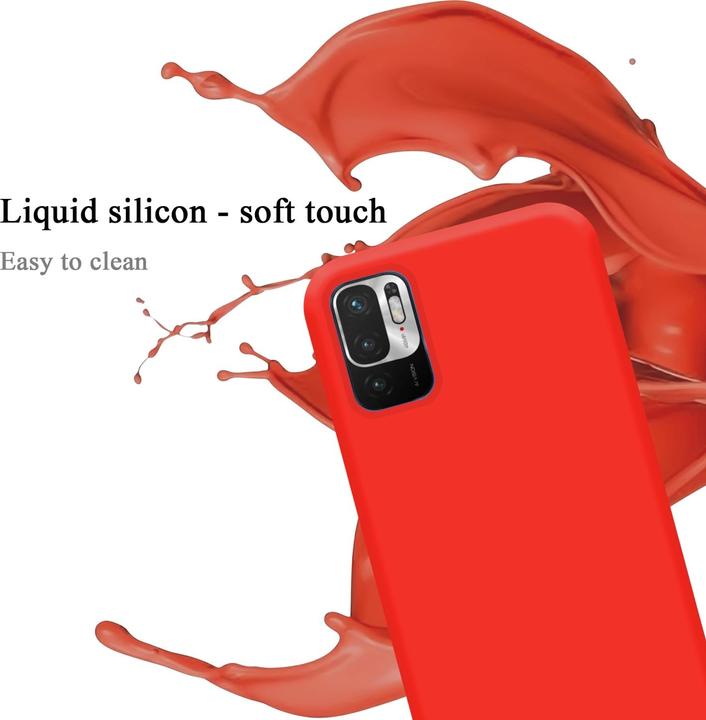 Actual product image Cadorabo TPU Liquid Silicone Case Cover (Xiaomi Redmi Note 10 5G, Xiaomi Poco M3 Pro 5G)