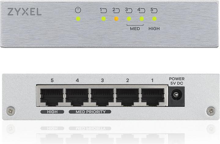 Actual product image Zyxel GS-105B v3 (5 Ports)