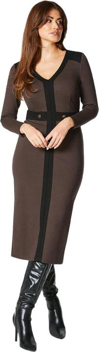 Image du produit Principles Womens/Ladies Contrast Ponte Midi Dress (38 D)