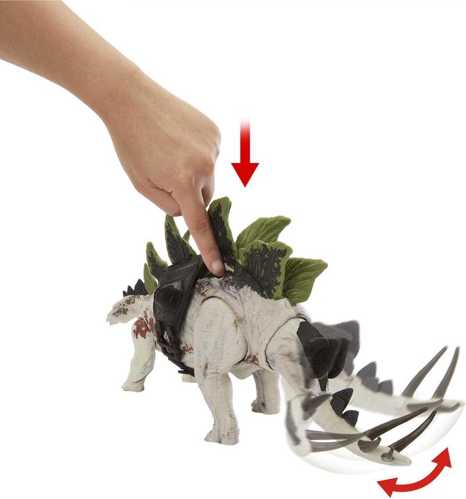 Actual product image Jurassic World GIGANTIC TRACKERS Stegosaurus