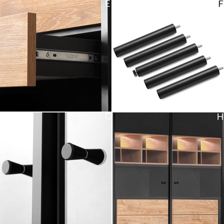 Actual product image Konsimo Lofty (101.5 x 174 x 41 cm)
