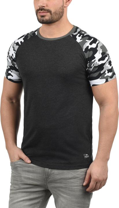 Immagine prodotto Solid Cahil T-Shirt Camouflage Maglietta A Manica Corta Da Uomo Con GiroCollo Con Stampa (L)