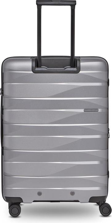 Immagine prodotto Bergpfeil Set di valigie da viaggio a 4 ruote, 3 pezzi, con piega elastica (228 l, XL (da 115l))