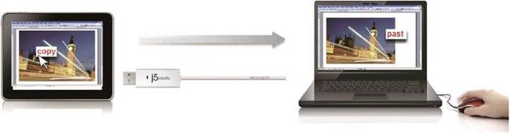 Produktbild j5Create Wormhole KVM Switch/Data-Link-Kabel 1.8 m