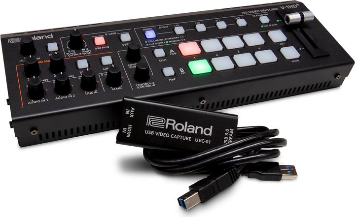 Image du produit Roland UVC-01 HDMI STREAMING CAPTURE DEVICE, UP TO 1080P/60 USB 3.0 STREAMING W. ANALOG AUDIO INPUT