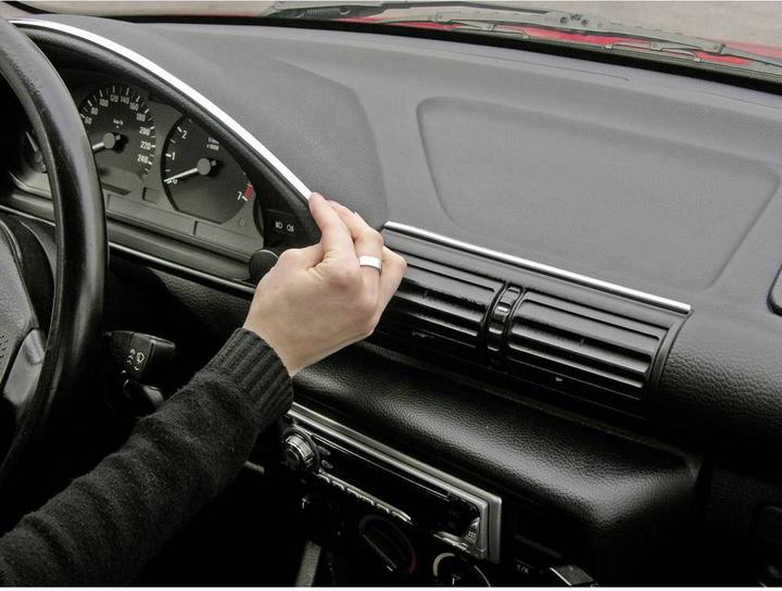 Image du produit EAL 30182 Baguette décorative automobile chromée L x l 2.45 m 21 mm